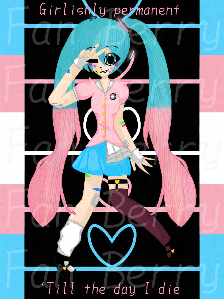 Transgender Pride - Girlishly Permanent